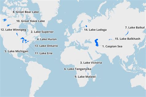 Largest lake in the world (7,3) Crossword Clue.